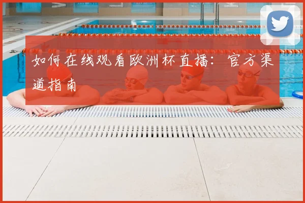 如何在线观看欧洲杯直播:官方渠道指南